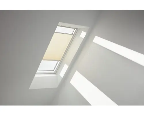 Velux Plissee-Faltstore cremebeige uni manuell FHL PK08 1278SWL