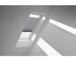 Velux Plissee-Faltstore grau uni manuell FHL S10 1282SWL