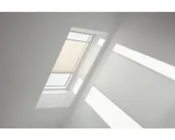 Velux Plissee-Faltstore manuell champagner uni FHL PK08 1283S
