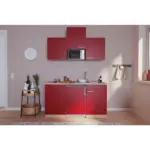 XXXLutz Lauterach - Ihr Möbelhaus bei Bregenz Miniküche 150 cm in Rot, Eichefarben