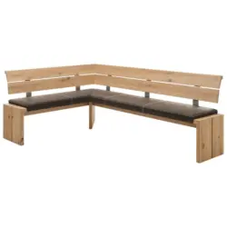 Eckbank 160/210 cm in Braun, Eichefarben