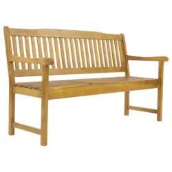 Gartenbank 150/88/61 cm in Braun