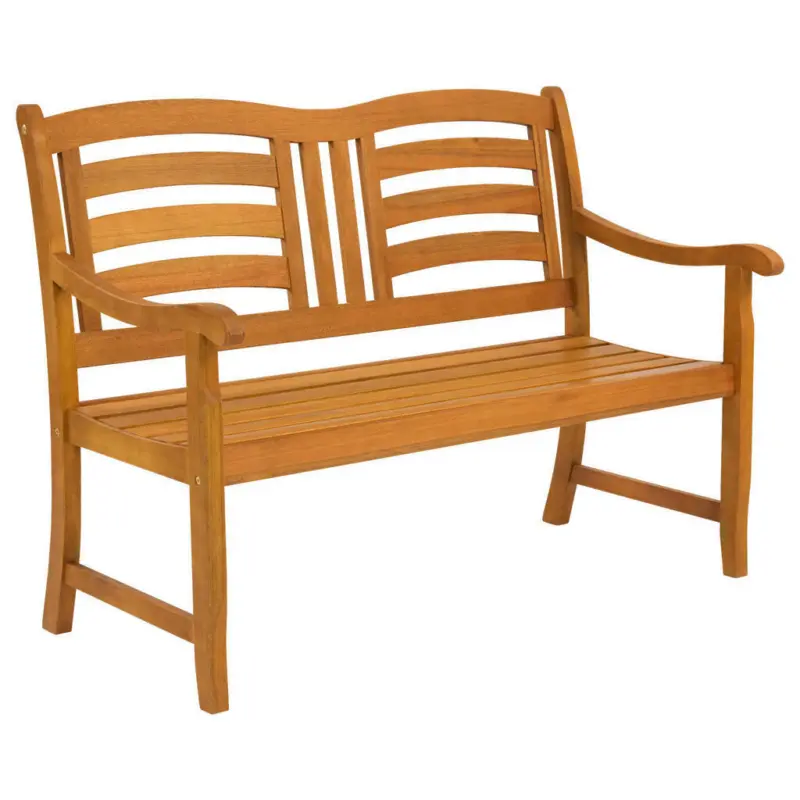 Gartenbank 120/91/65 cm in Hellbraun