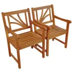 XXXLutz Lauterach - Ihr M&ouml;belhaus bei Bregenz Gartensessel-Set Holz Hellbraun