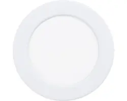 LED Einbauleuchte Eglo FUEVA 5 5,5 W 3000 K 1-flammig Ø 117 mm weiß IP 20 1 Stück
