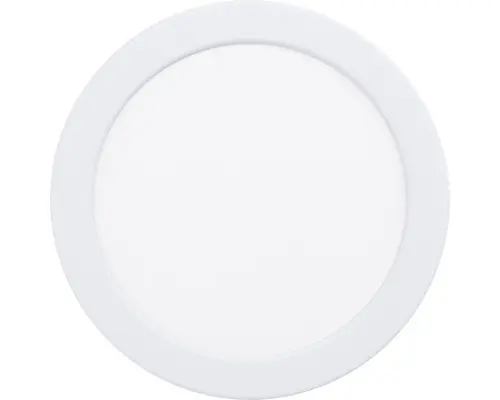 LED Einbauleuchte Eglo FUEVA 5 10,5 W 3000 K 1-flammig Ø 166 mm weiß IP 44 1 Stück