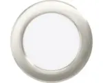 Hornbach LED Einbauleuchte Eglo FUEVA 5 5,5 W 3000 K 1-flammig Ø 117 mm nickel-matt IP 20 1 Stück