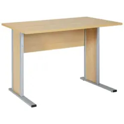 Schreibtisch 90/65/72,2 cm in Buchefarben