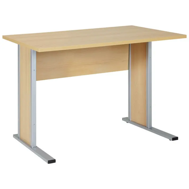 Schreibtisch 90/65/72,2 cm in Buchefarben