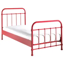 Kinder-/Juniorbett 90/200 cm in Rot