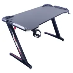 Gaming Tisch 120/60/74 cm in Schwarz