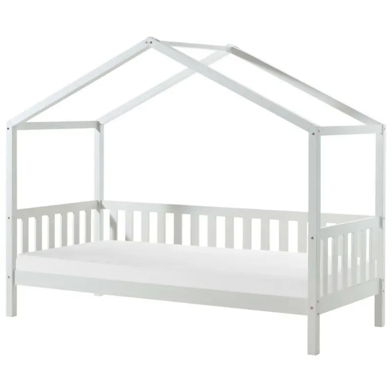 Hausbett 90/200 cm in Weiß