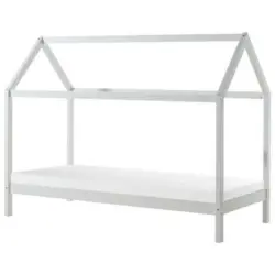 Hausbett 90/200 cm in Weiß