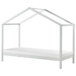Hausbett 90/200 cm in Weiß
