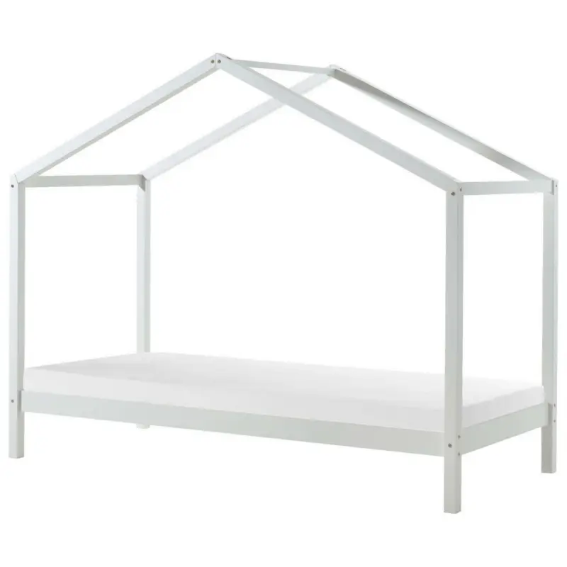 Hausbett 90/200 cm in Weiß