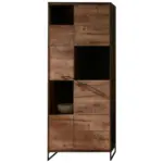 XXXLutz Lauterach - Ihr M&ouml;belhaus bei Bregenz Vitrine in Graphitfarben, Eichefarben