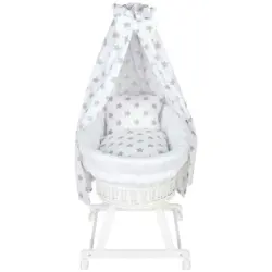 Stubenwagen-Komplettset Star 91/60/73 cm