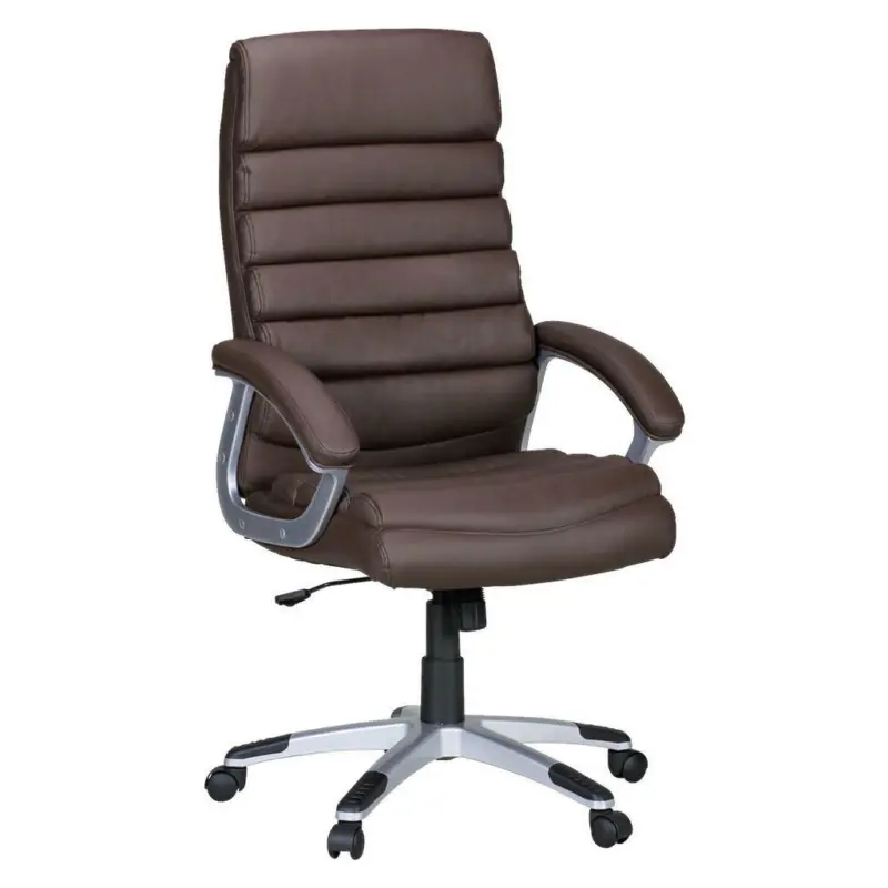 Chefsessel in Lederlook Braun