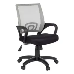 Jugenddrehstuhl in Netz Grau