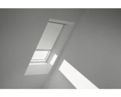 VELUX Verdunkelungsrollo uni weiß solarbetrieben Rahmen weiß DSL SK06 1025SWL