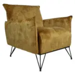 XXXLutz Lauterach - Ihr M&ouml;belhaus bei Bregenz Sessel in Samt Dunkelgelb