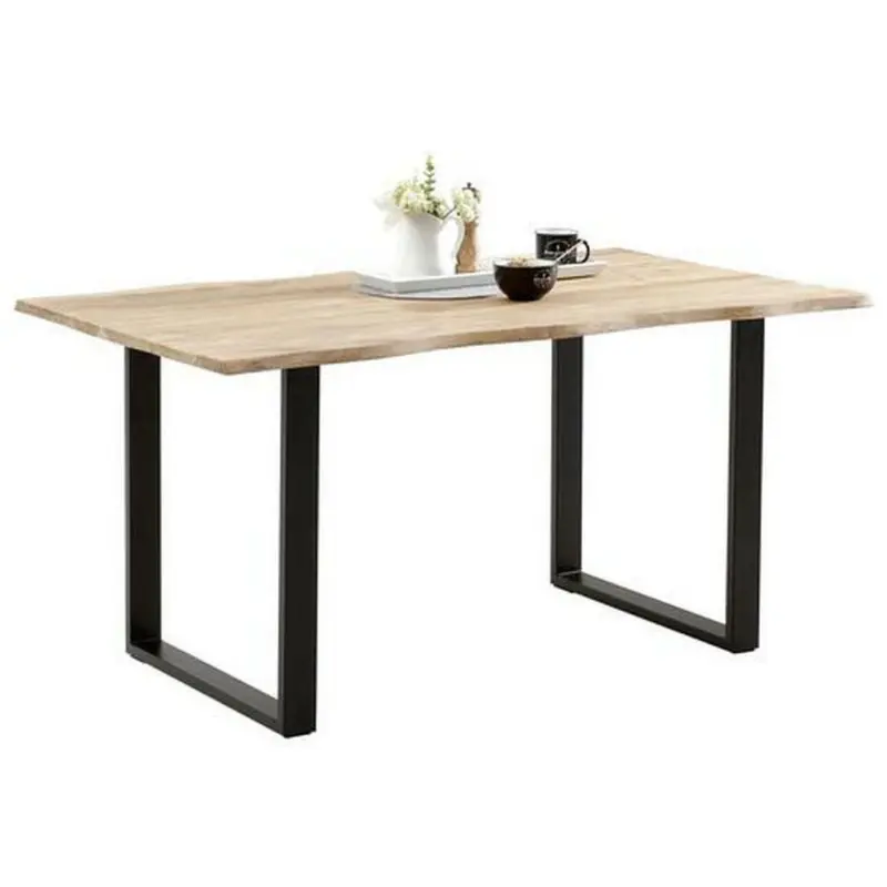Esstisch in Holz, Metall 200/100/76 cm