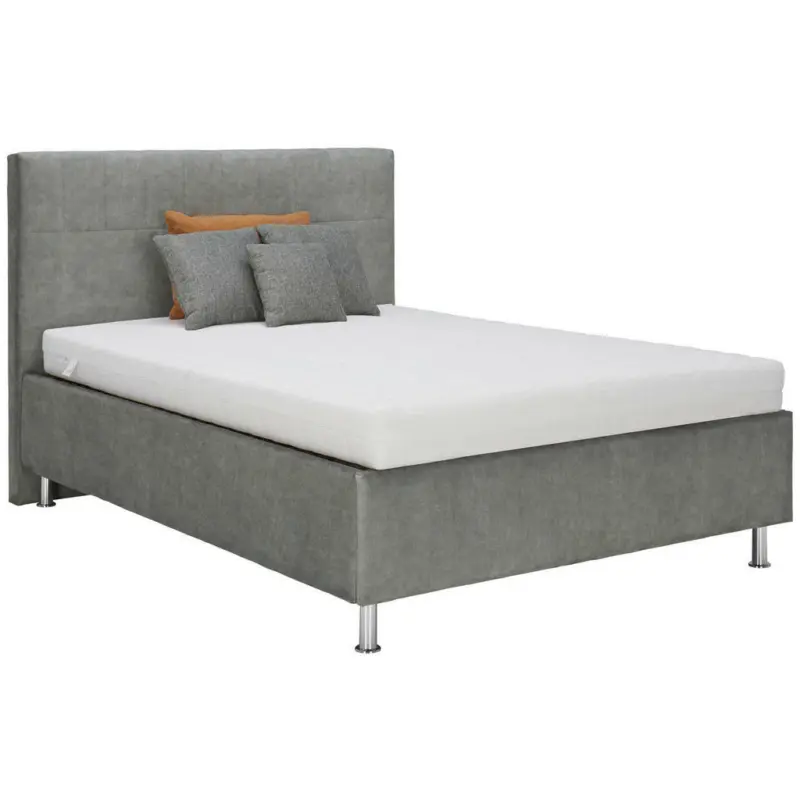 Polsterbett 140/200 cm in Grün