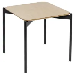 Beistelltisch in Holz, Metall 45/45/45 cm