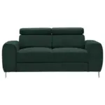 XXXLutz Lauterach - Ihr Möbelhaus bei Bregenz Zweisitzer-Sofa in Struktur Dunkelgrün