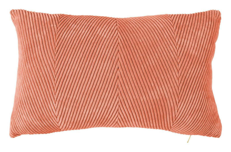 Kissenhülle Cordy in Orange ca. 30x50cm