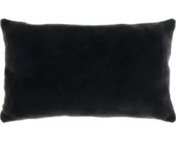 Kissen Alex schwarz 40x60 cm