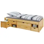 XXXLutz Lauterach - Ihr M&ouml;belhaus bei Bregenz Stauraumbett 90/200 cm in Naturfarben