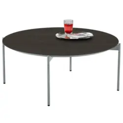 Couchtisch in Metall, Keramik 83/83/42 cm
