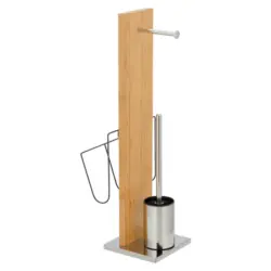Wc-Bürstenkombination Holz, Metall