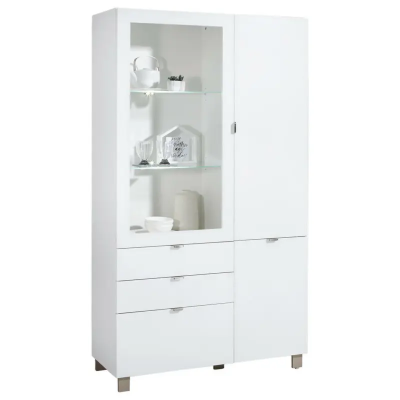 Vitrine in Wei&szlig;