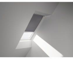 Velux Plissee-Faltstore solarbetrieben betongrau uni FSC SK08 1163SWL