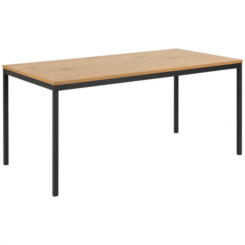 Esstisch in Metall, Holzwerkstoff 160/80/74 cm