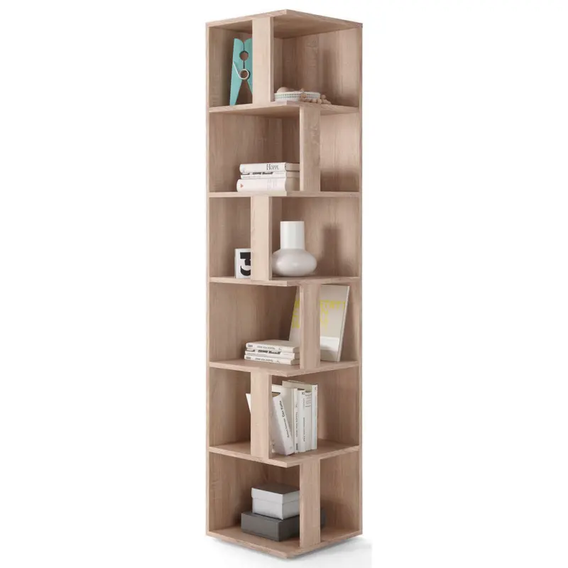 Eckregal in 38/185/38 cm Sonoma Eiche