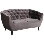 XXXLutz Lauterach - Ihr Möbelhaus bei Bregenz Chesterfield-Sofa in Samt Dunkelgrau