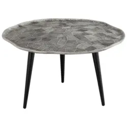 Couchtisch in Metall 75/75/44 cm