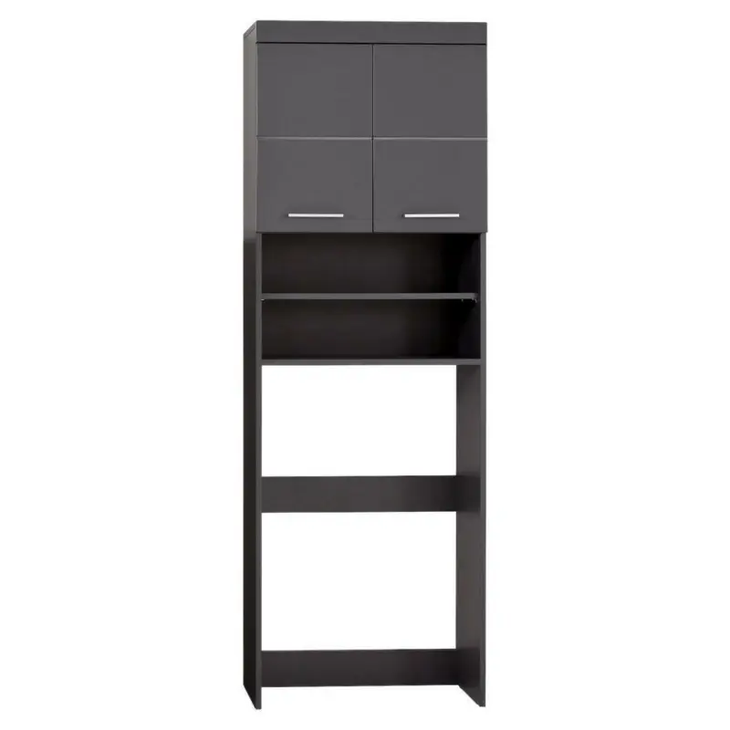 Waschmaschinenschrank in Grau