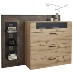 Highboard 198/145,1/47,2-55,2 cm