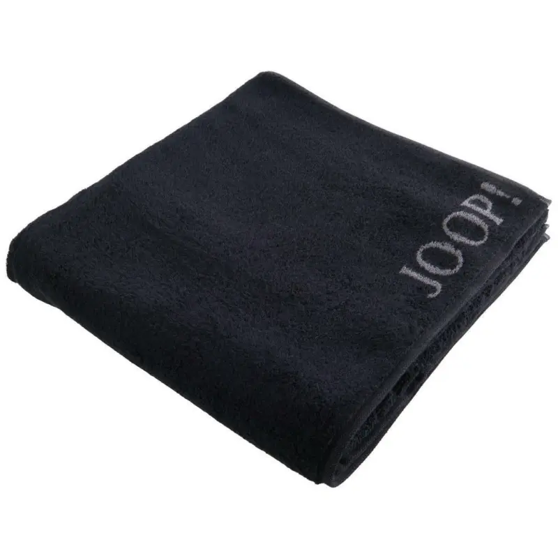 Duschtuch 80/150 cm Grau, Schwarz