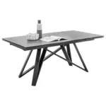 XXXLutz Lauterach - Ihr Möbelhaus bei Bregenz Esstisch in Metall, Glas, Keramik 180-280/95/75 cm