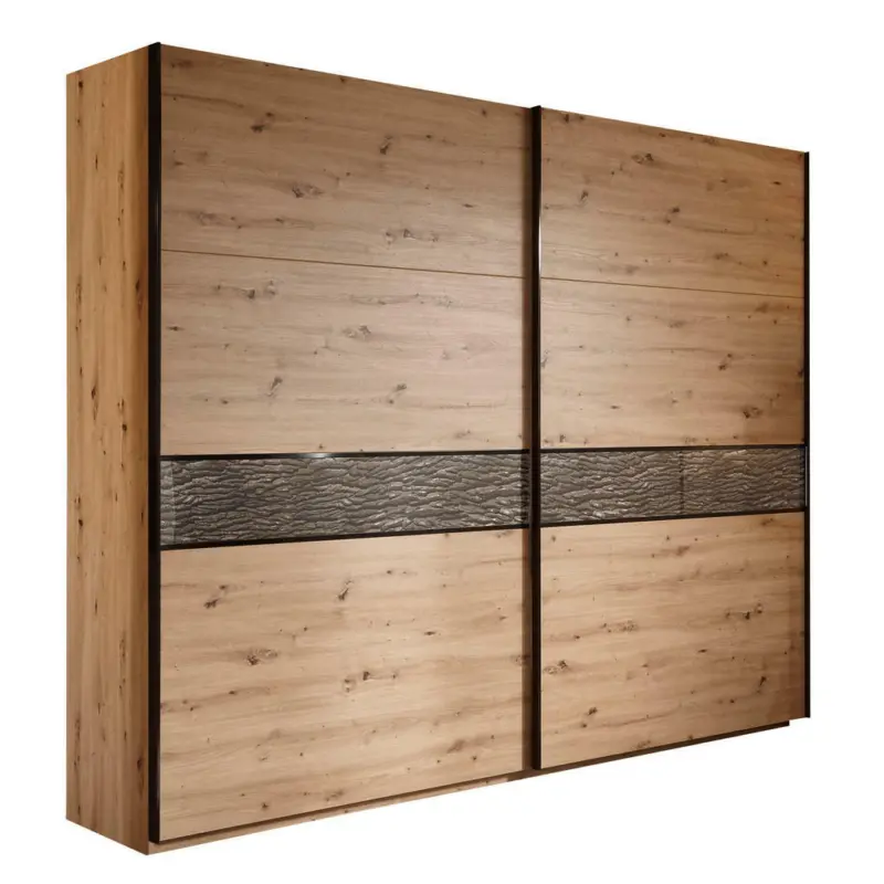 Schwebet&uuml;renschrank in Eichefarben, Eiche Artisan