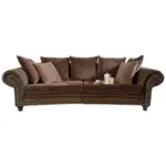 XXXLutz Lauterach - Ihr M&ouml;belhaus bei Bregenz Megasofa in Mikrofaser Dunkelbraun, Hellbraun