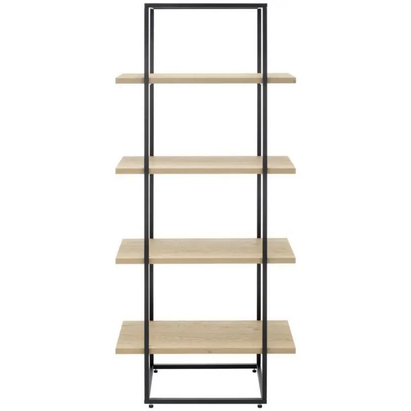 Regal 80/177/39 cm Anthrazit, Eichefarben