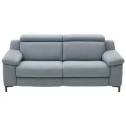 2,5-Sitzer in Chenille Pastellblau