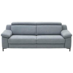 Dreisitzer-Sofa in Pastellblau