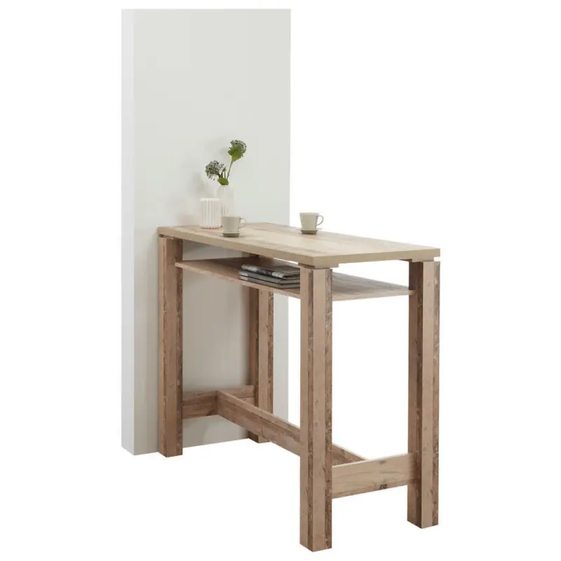 Bartisch in Holzwerkstoff 120/55/100 cm